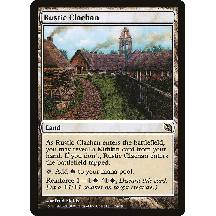 Rustic Clachan | Inglés | NM | DDF 1