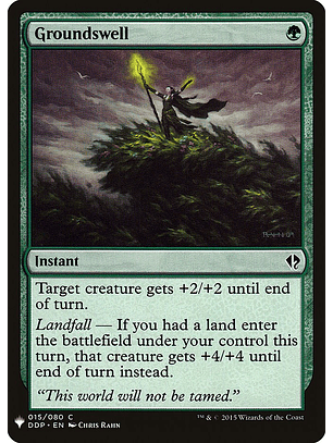 Groundswell | Inglés | NM | PLST