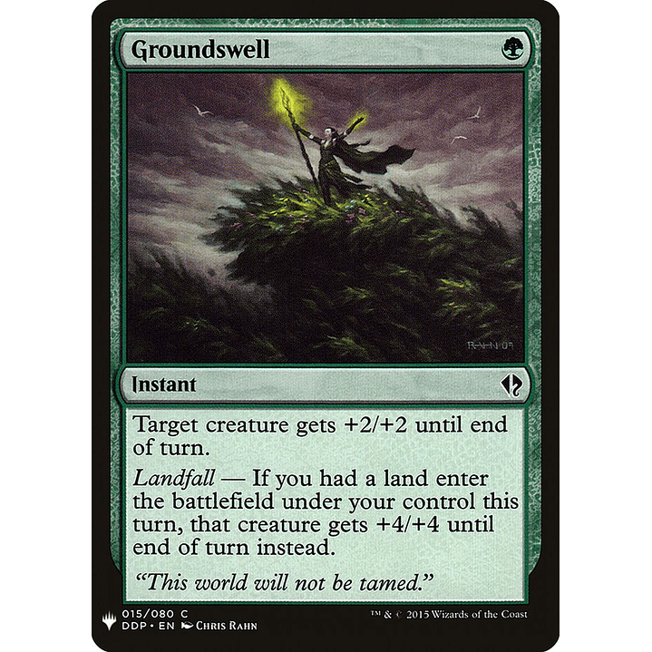 Groundswell | Inglés | NM | PLST 1