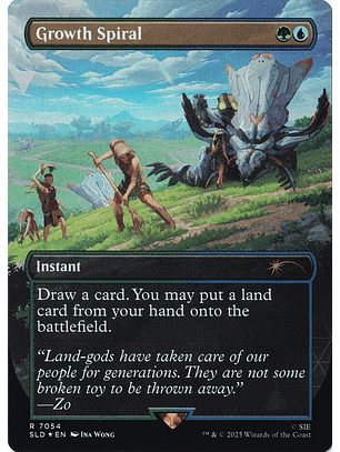 Growth Spiral (Borderless) | Inglés | NM | SLD