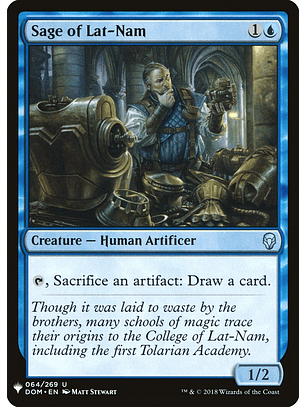 Sage of Lat-Nam | Inglés | NM | PLST