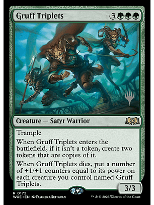 Gruff Triplets | Español | NM | PWOE
