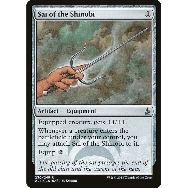 Sai of the Shinobi | Inglés | NM | A25 1
