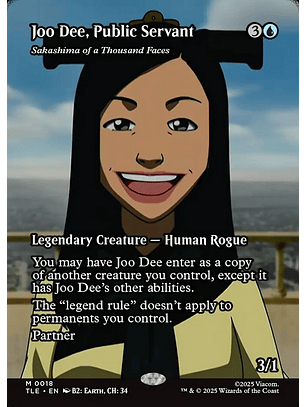 Sakashima of a Thousand Faces (Borderless) | Inglés | NM | TLE