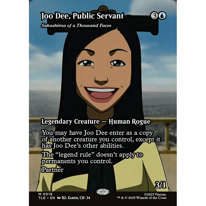 Sakashima of a Thousand Faces (Borderless) | Inglés | NM | TLE 1