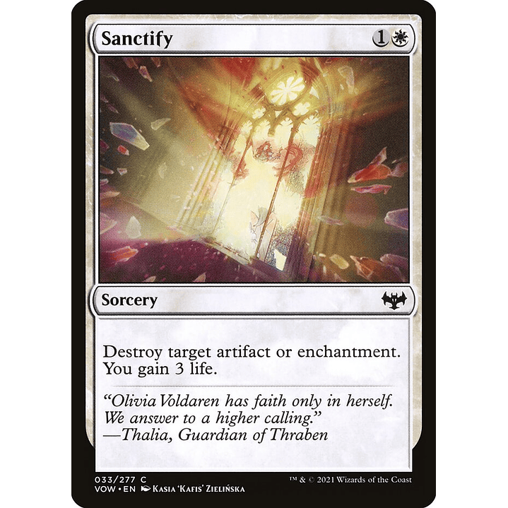 Sanctify | Inglés | NM | VOW 1