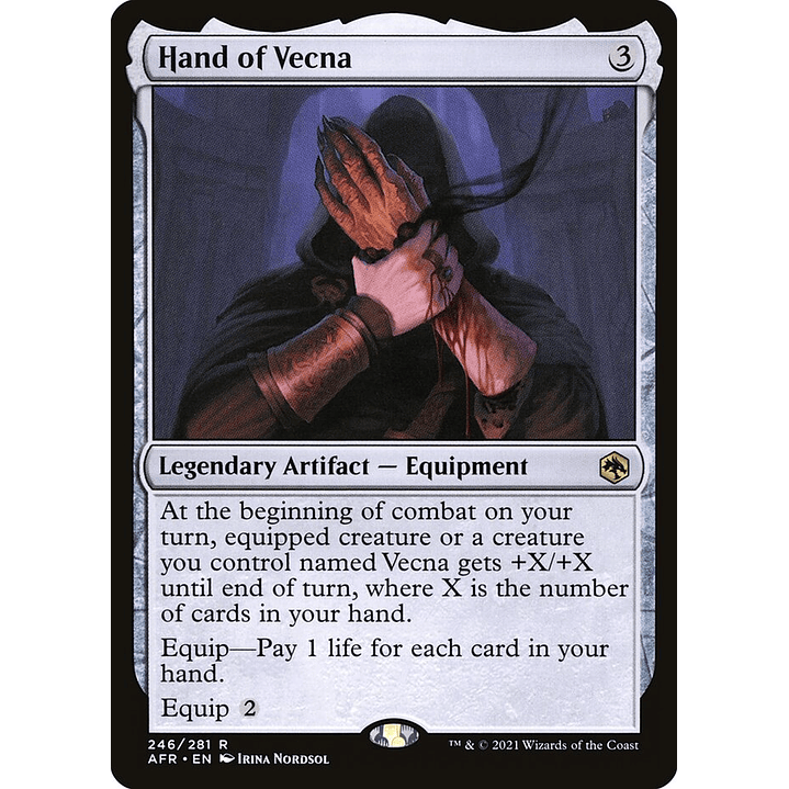 Hand of Vecna | Inglés | NM | AFR 1