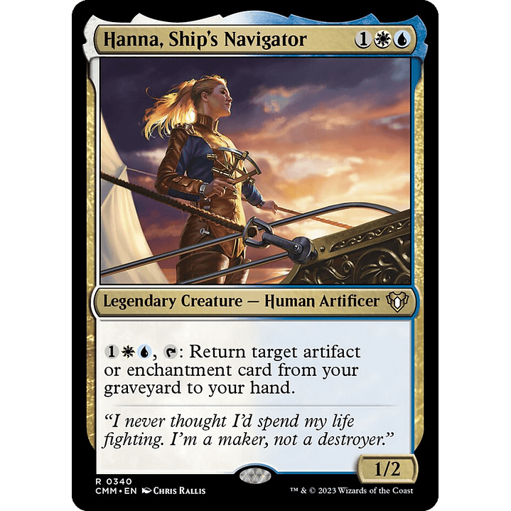 Hanna, Ship's Navigator | Inglés | NM | CMM 1