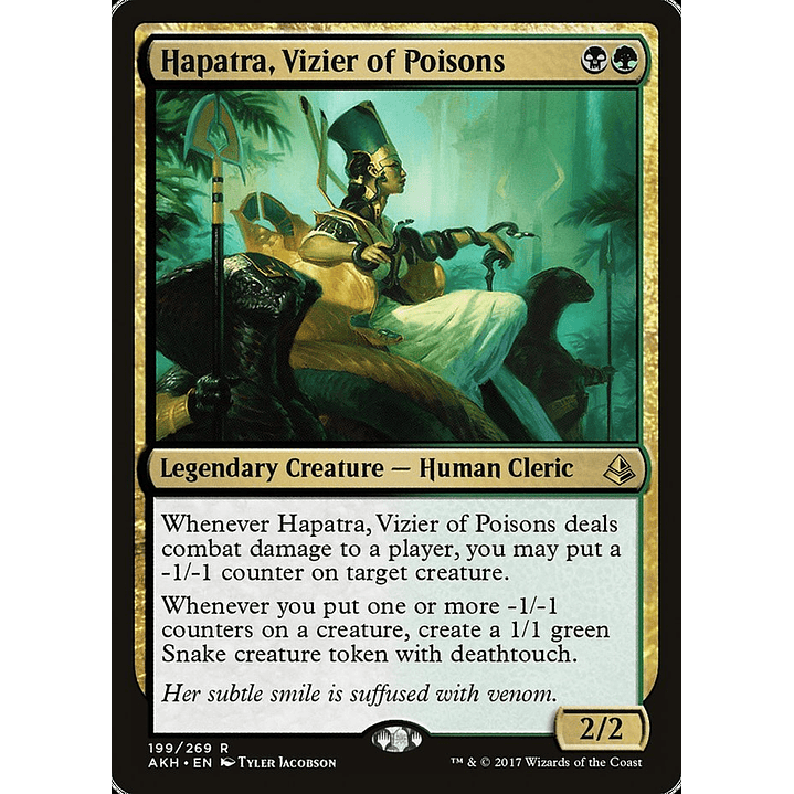 Hapatra, Vizier of Poisons | Español | NM | AKH 1