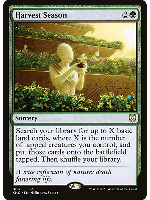 Harvest Season | Inglés | NM | KHC