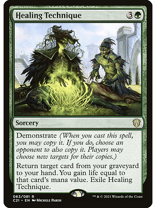 Healing Technique | Inglés | NM | C21