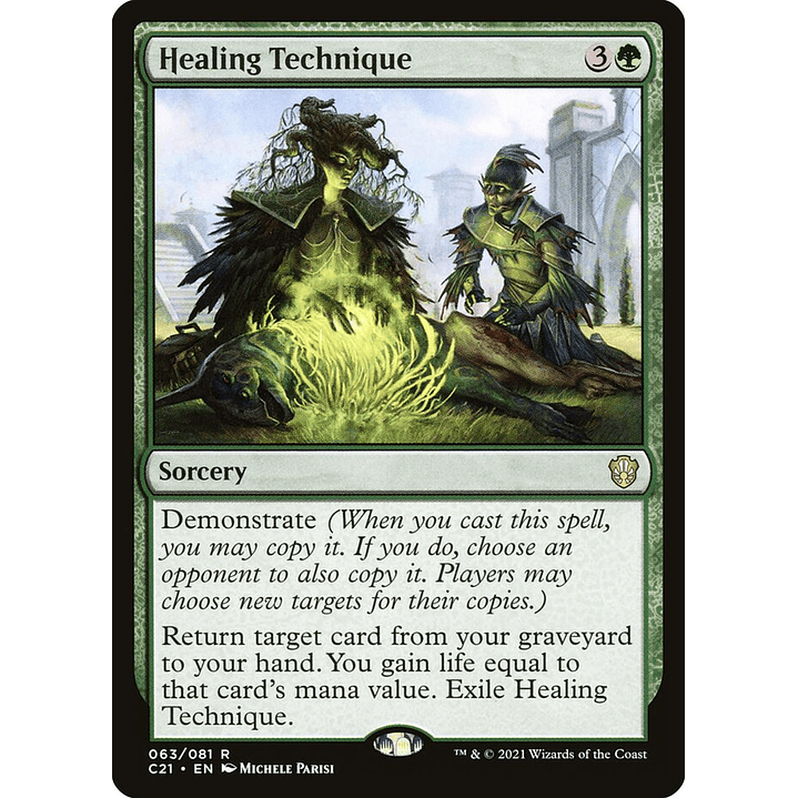 Healing Technique | Inglés | NM | C21 1