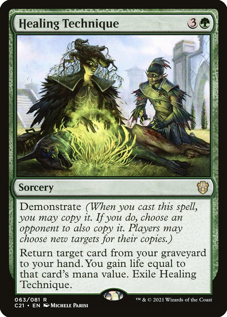 Healing Technique | Inglés | NM | C21 1