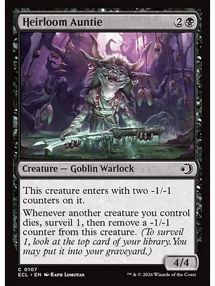 Heirloom Auntie (foil) | Inglés | NM | ECL