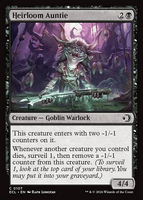 Heirloom Auntie (foil) | Inglés | NM | ECL