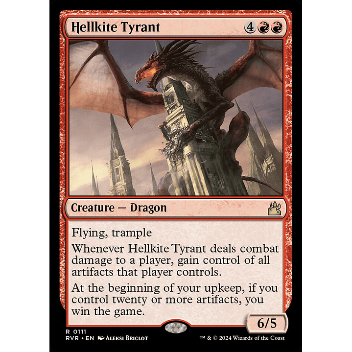 Hellkite Tyrant | Inglés | NM | RVR 1