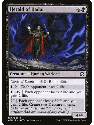Herald of Hadar (foil) | Inglés | NM | AFR