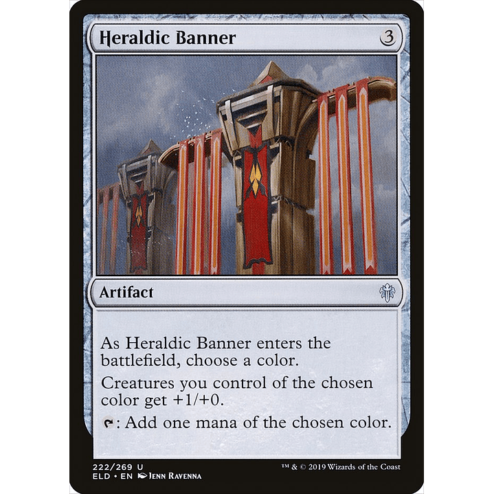 Heraldic Banner | Inglés | NM | ELD 1