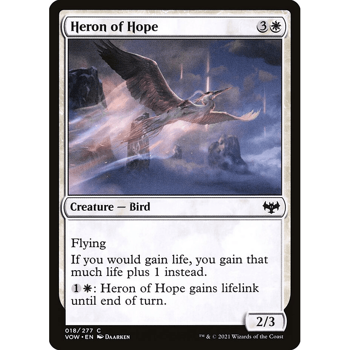 Heron of Hope | Español | NM | VOW 1