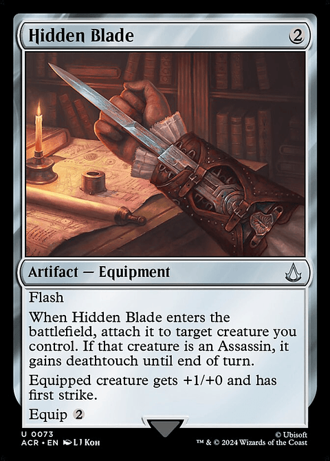 Hidden Blade | Inglés | NM | ACR