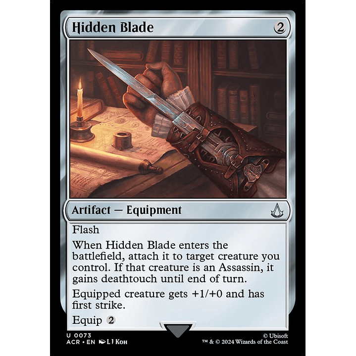 Hidden Blade | Inglés | NM | ACR 1