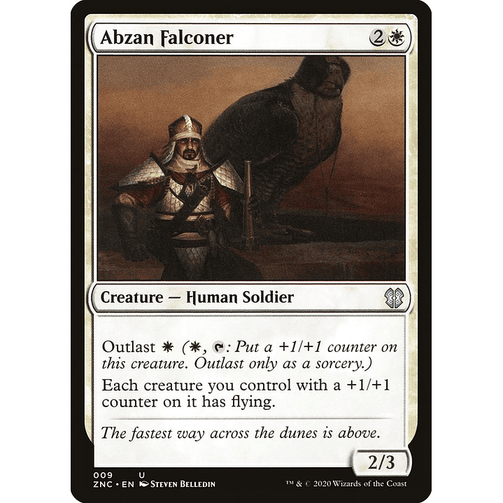 Abzan Falconer | Inglés | EX | ZNC 1