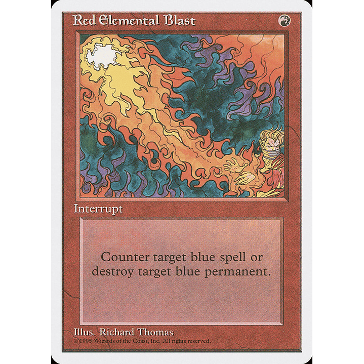 Red Elemental Blast | Inglés | NM | 4ED 1