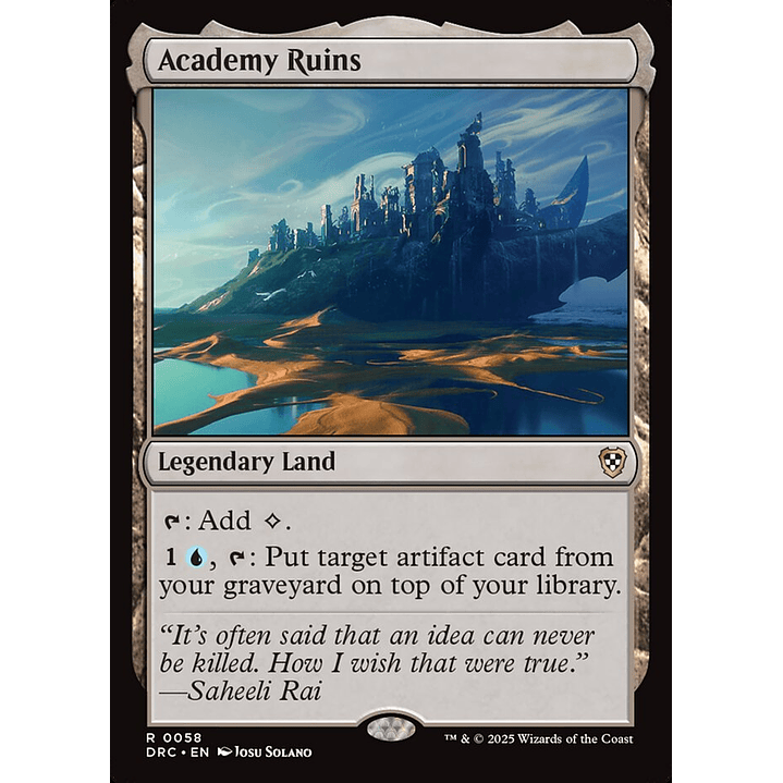 Academy Ruins | Inglés | NM | DRC 1