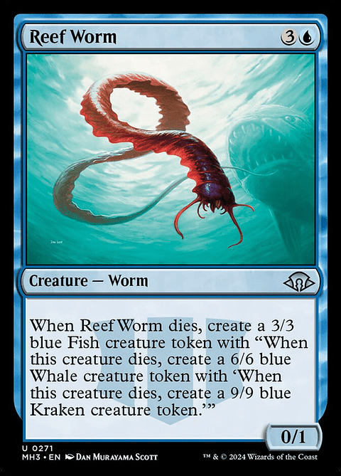 Reef Worm | Inglés | NM | MH3