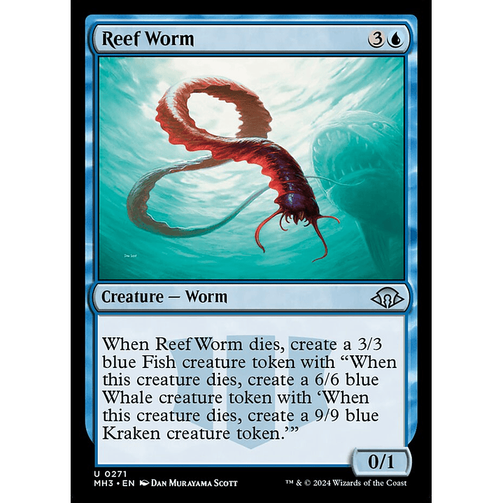 Reef Worm | Inglés | NM | MH3 1