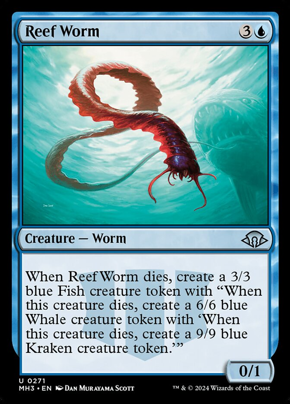 Reef Worm | Inglés | NM | MH3 1