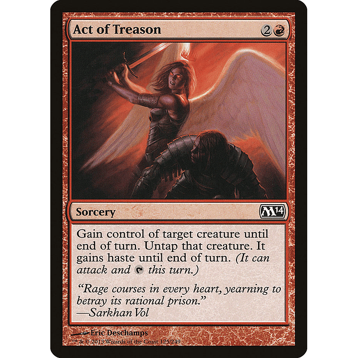 Act of Treason | Inglés | EX | M14 1