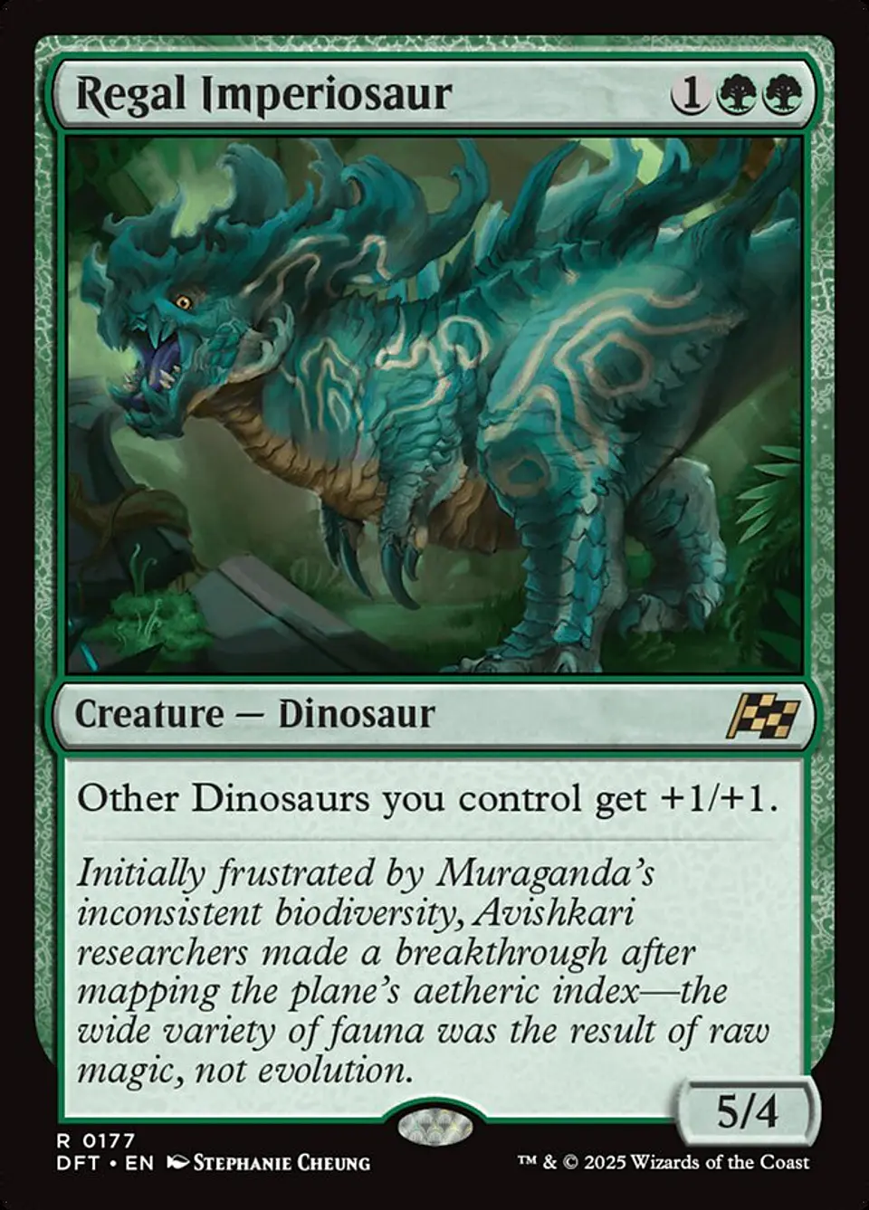 Regal Imperiosaur (foil) | Inglés | NM | DFT 1