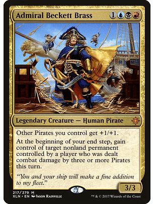 Admiral Beckett Brass | Inglés | NM | XLN