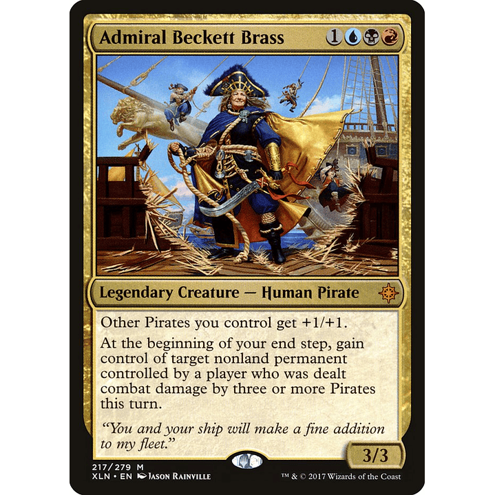 Admiral Beckett Brass | Inglés | NM | XLN 1