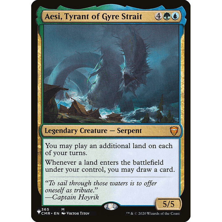 Aesi, Tyrant of Gyre Strait | Inglés | NM | PLST 1