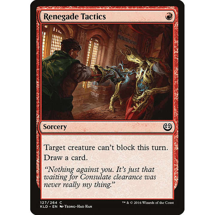Renegade Tactics | Español | NM | KLD 1