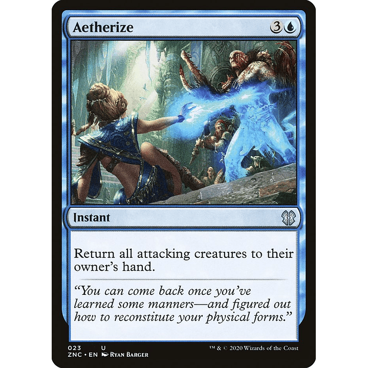 Aetherize | Inglés | NM | ZNC 1