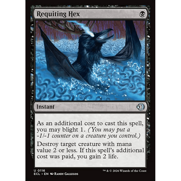 Requiting Hex (foil) | Inglés | NM | ECL 1