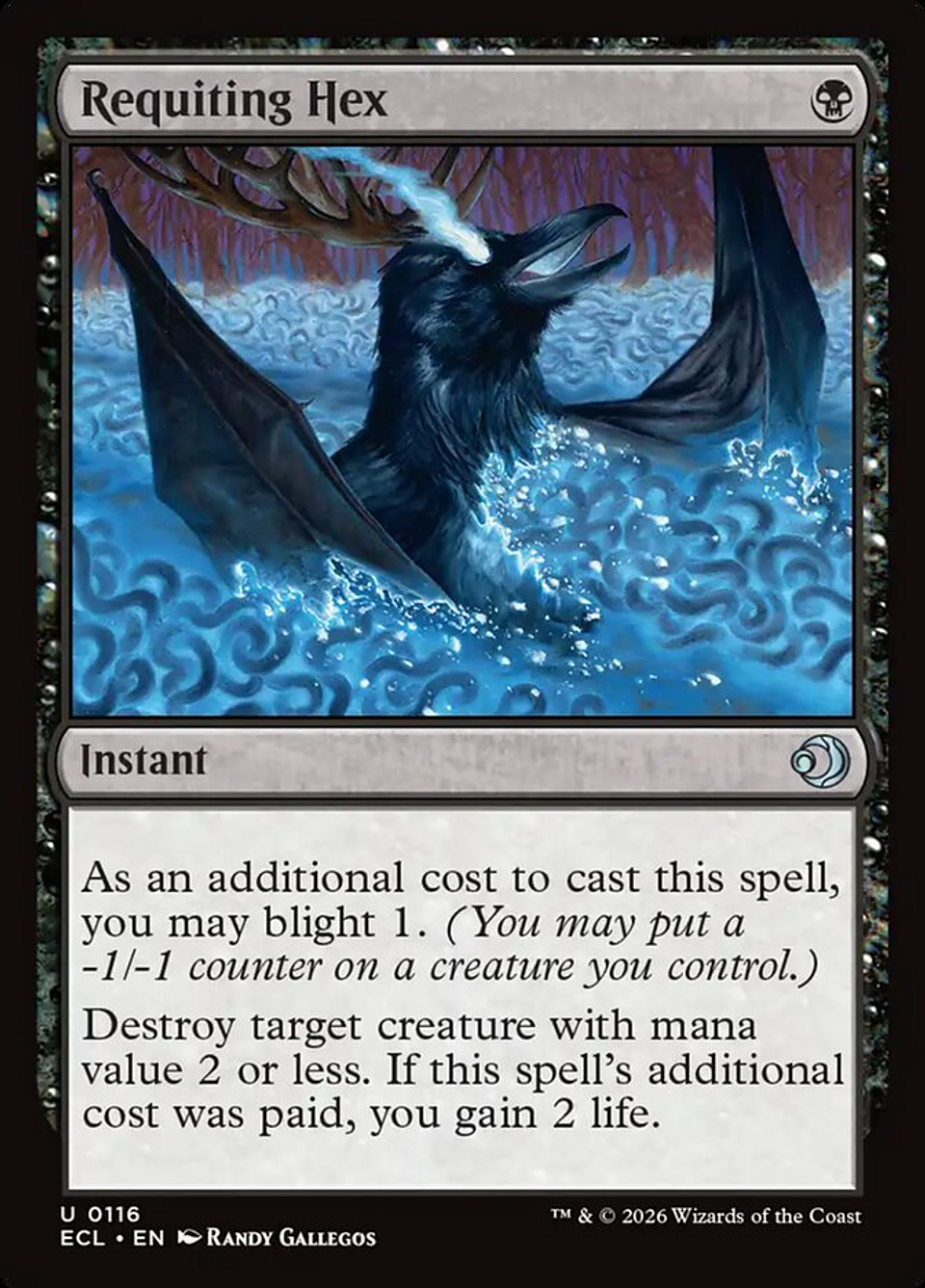 Requiting Hex | Inglés | NM | ECL 1