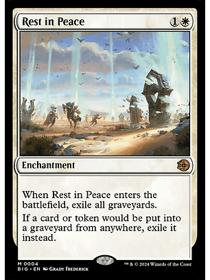 Rest in Peace | Inglés | NM | BIG