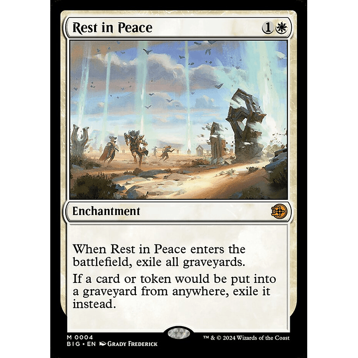 Rest in Peace | Inglés | NM | BIG 1