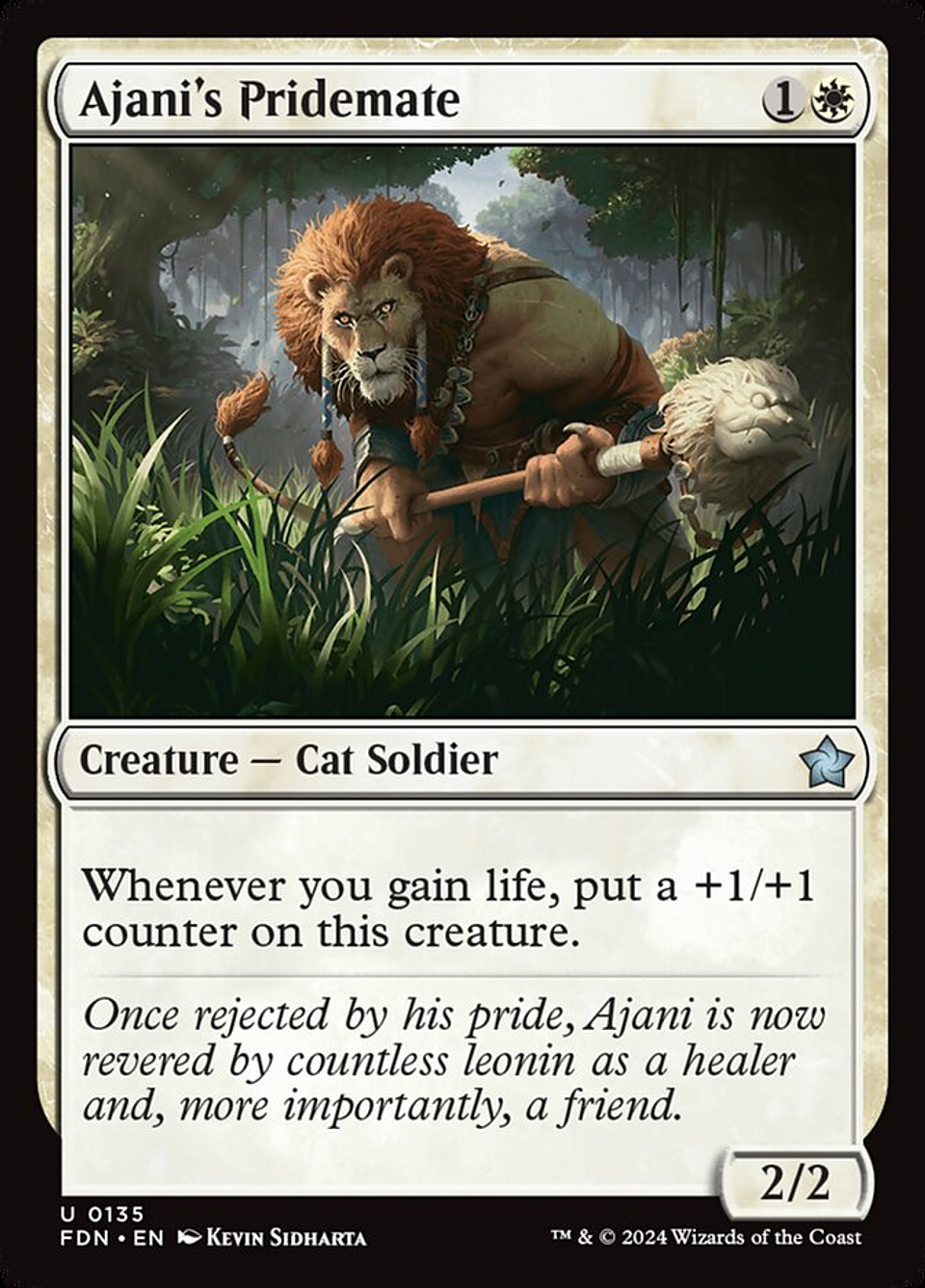 Ajani's Pridemate | Español | NM | FDN 1