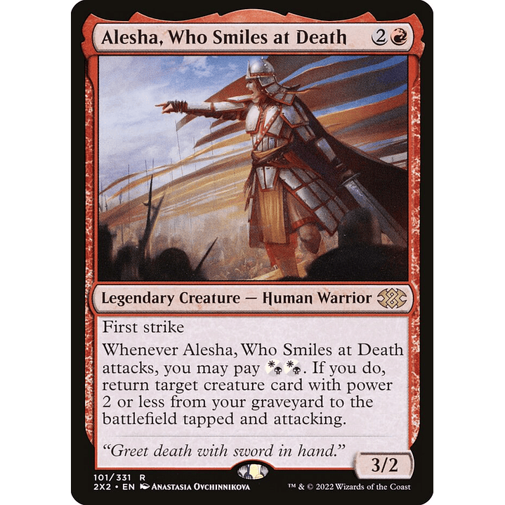 Alesha, Who Smiles at Death | Inglés | NM | 2X2 1