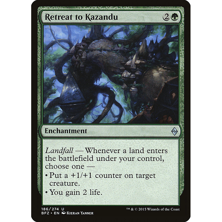 Retreat to Kazandu | Inglés | VG | BFZ 1