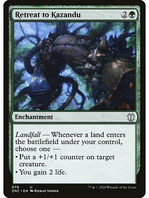 Retreat to Kazandu | Inglés | NM | ZNC