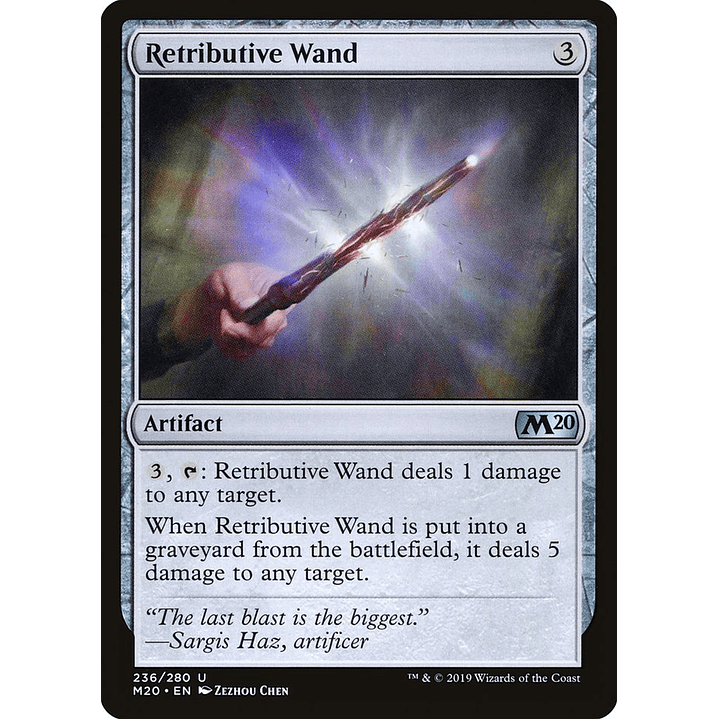 Retributive Wand | Inglés | NM | M20 1