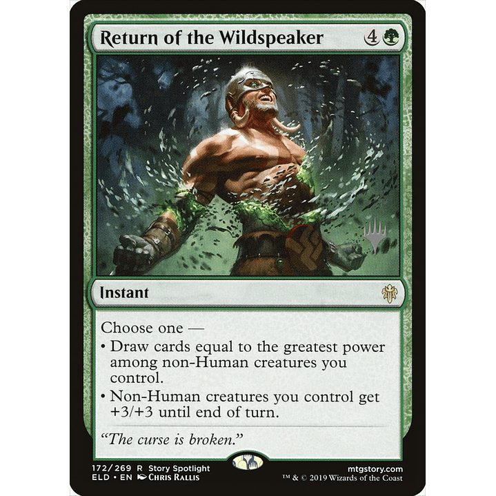 Return of the Wildspeaker | Español | EX | PELD 1
