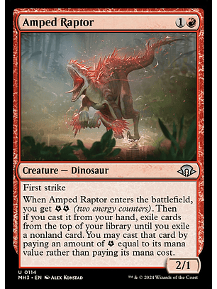 Amped Raptor | Inglés | NM | MH3