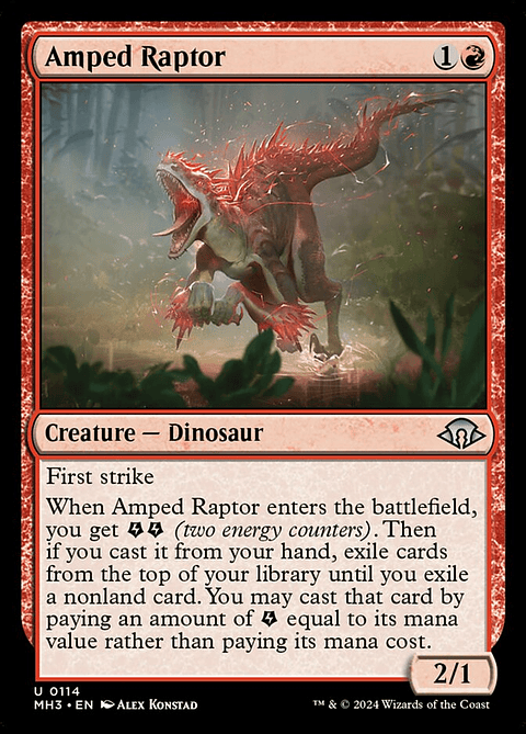 Amped Raptor | Inglés | NM | MH3
